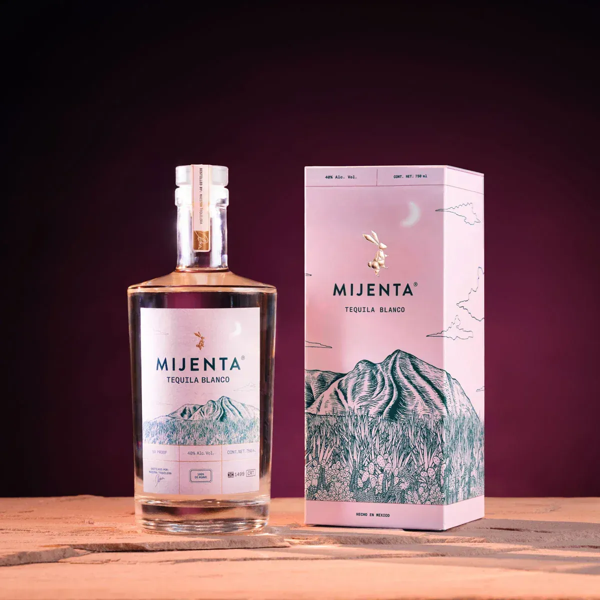 Tequila Mijenta Blanco - 40% Tequila Mijenta Blanco - 40%