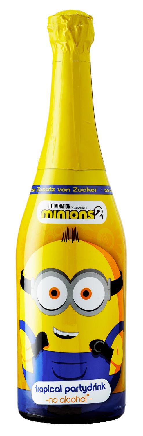 Minions Tropical Partydrink alcohol vrij - 0.0% alc.