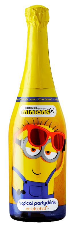 Minions Tropical Partydrink alcohol vrij - 0.0% alc.