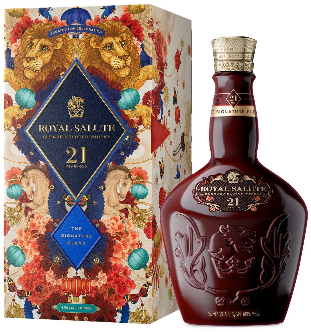 Chivas Regal 21 Years Royal Salute Lunar 2026 - 40% Chivas Regal 21 Years Royal Salute Lunar 2026 - 40%