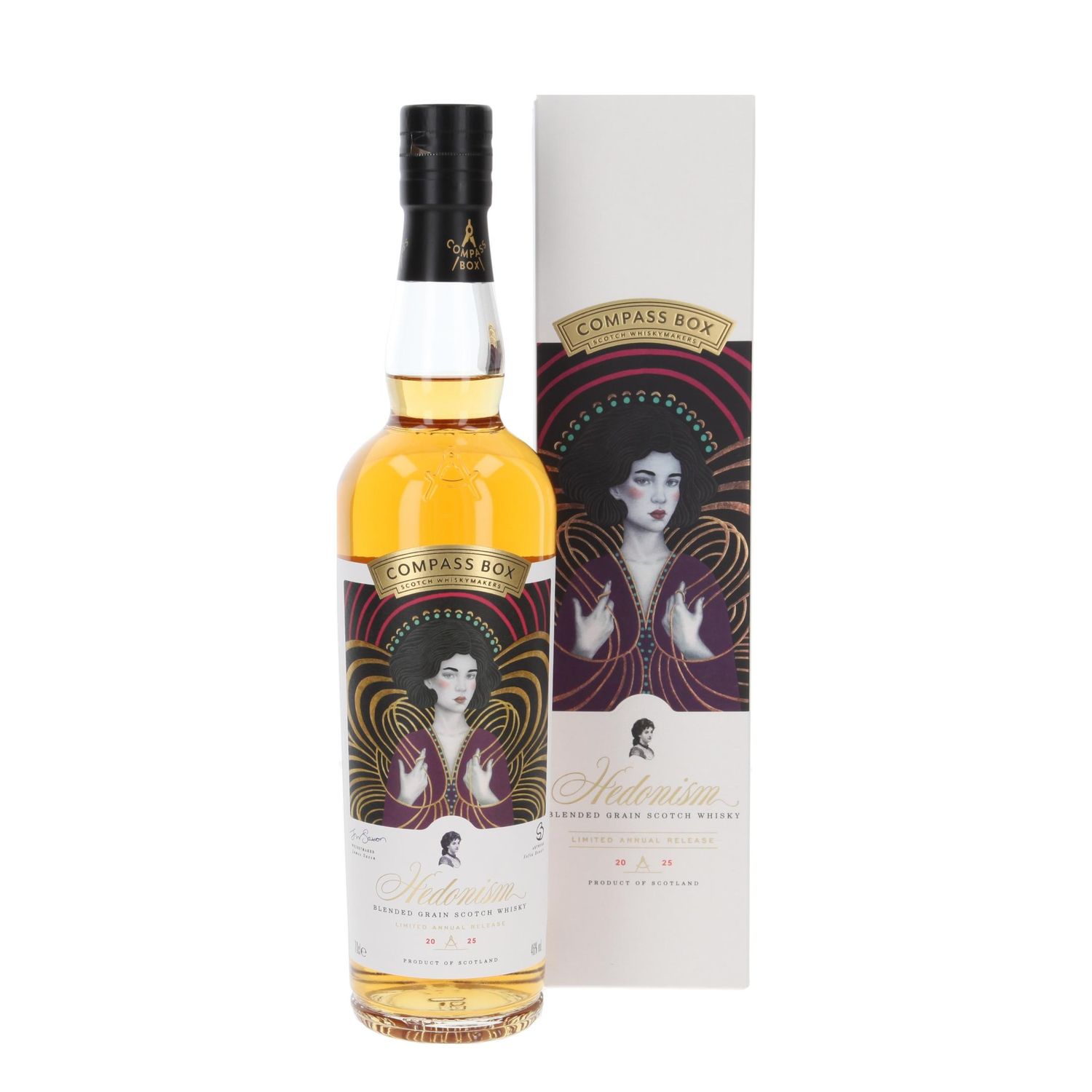 Compass Box Hedonism - 2025 Limited Annual Release - 46% Compass Box Hedonism - 2025 Limited Annual Release - 46%