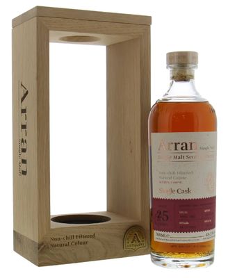 Arran 25 years - 100th Anniversary Van Wees - 49.3%