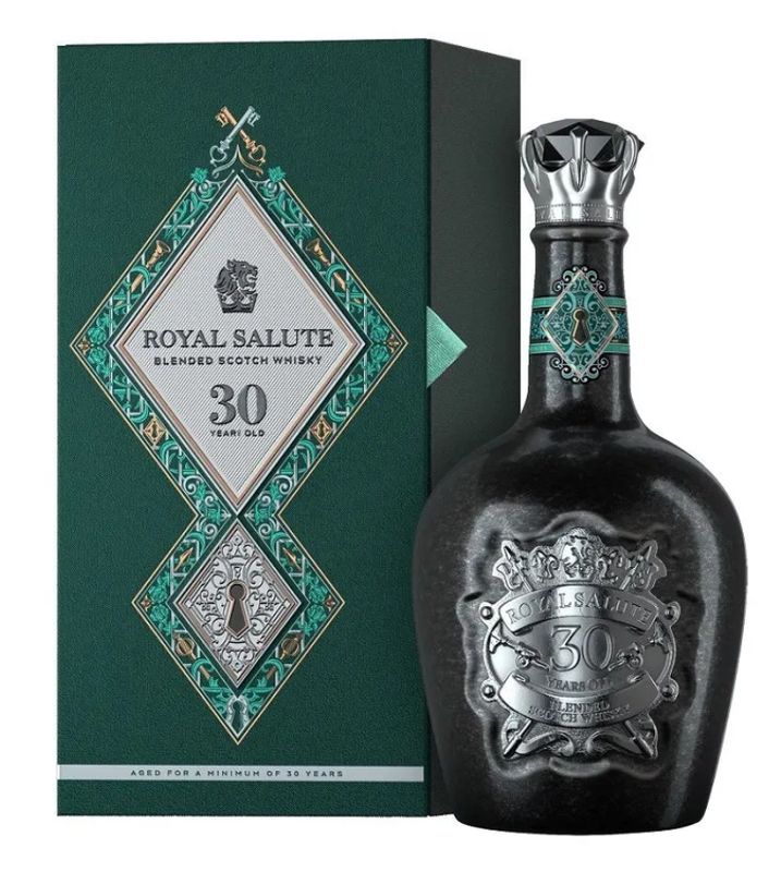 Chivas Regal 30 Years Royal Salute - Key To The Kingdom - 40%