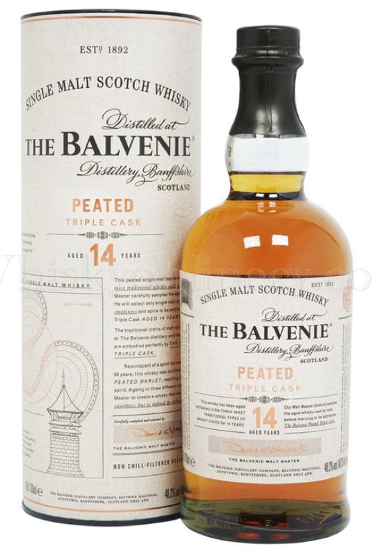 Balvenie Peated Triple Cask - 14 years -  48.3%