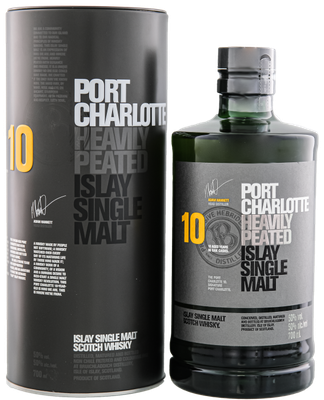 Port Charlotte heavily peated 10 years - 50%