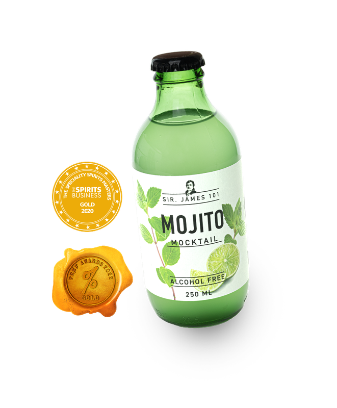 Sir James Mojito alcohol vrij - 0.0% alc.