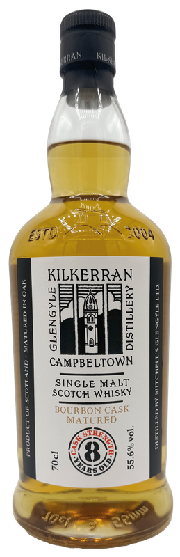 Kilkerran 8 years Bourbon Cask - Cask Strenght - 55.6% - Zonder koker