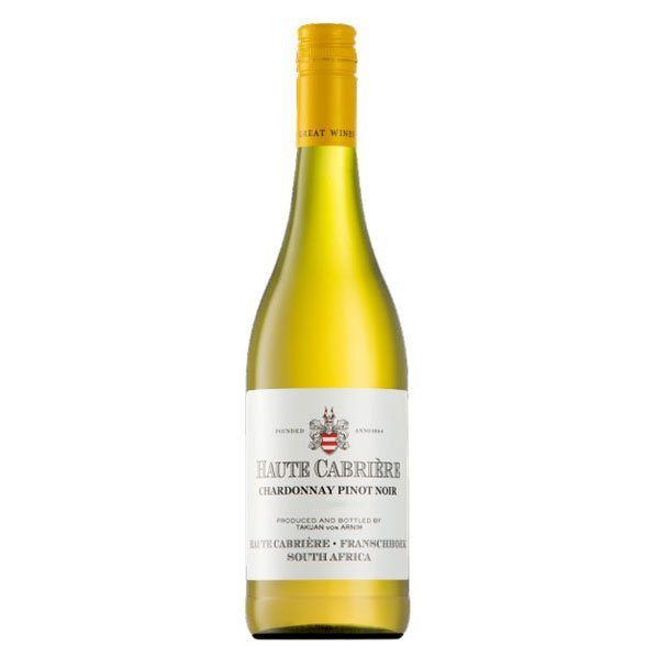 Haute Cabrière Chardonnay met Pinot Noir - Zuid-Afrika- Franschhoek