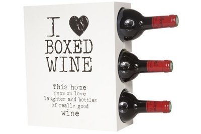 Wijn box voor drie flessen
