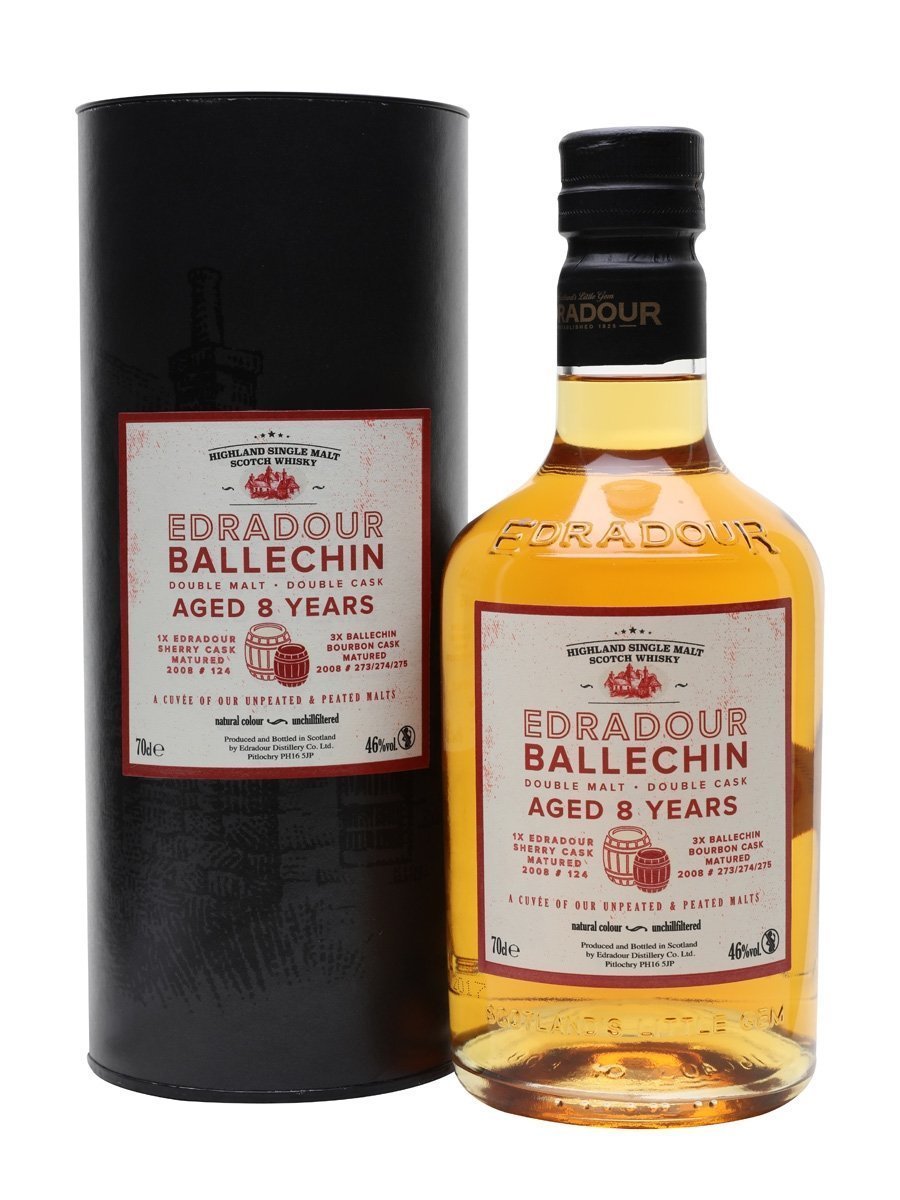 Edradour Ballechin Double Cask 8 years - 46%