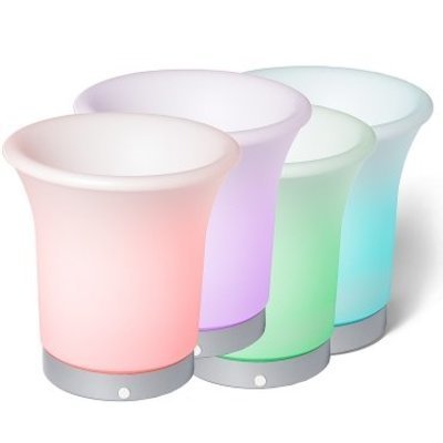 Trendy verlichte koeler met wisselende kleuren