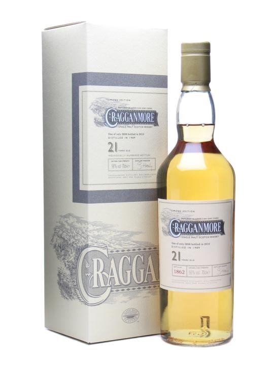 Cragganmore 21 years - limited edtion Cragganmore 21 years - limited edtion