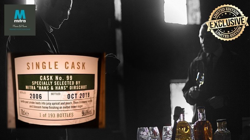 Glen Scotia Cask #99 - 12 years limited edition voor Mitra Hans & Hans