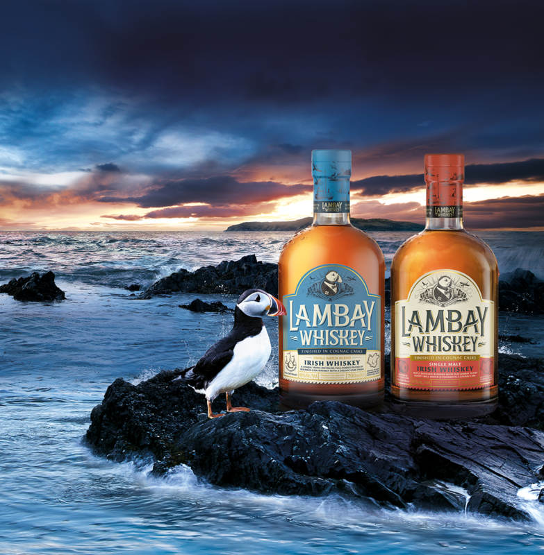 Lambay Small batch blended - Cognac finish