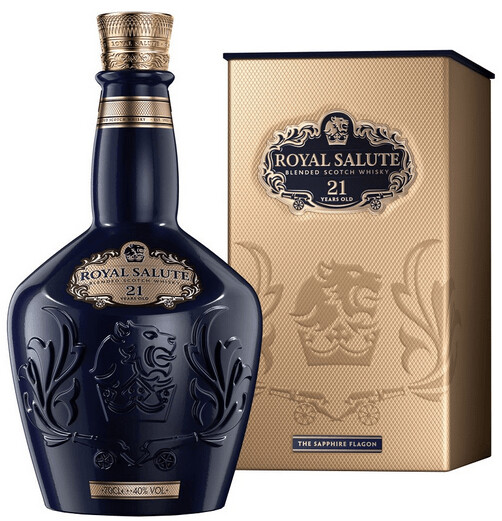 Chivas Regal Royal Salute Blue - 21 years - 40% Chivas Regal Royal Salute Blue - 21 years - 40%