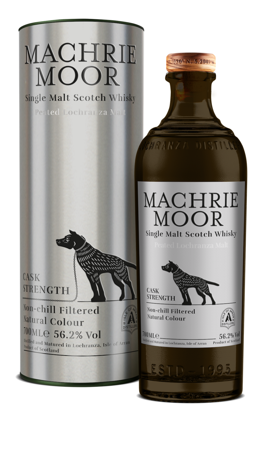 Arran Machrie Moor Cask Strenght 56.2% - 2018 editie Arran Machrie Moor Cask Strenght 56.2% - 2018 editie
