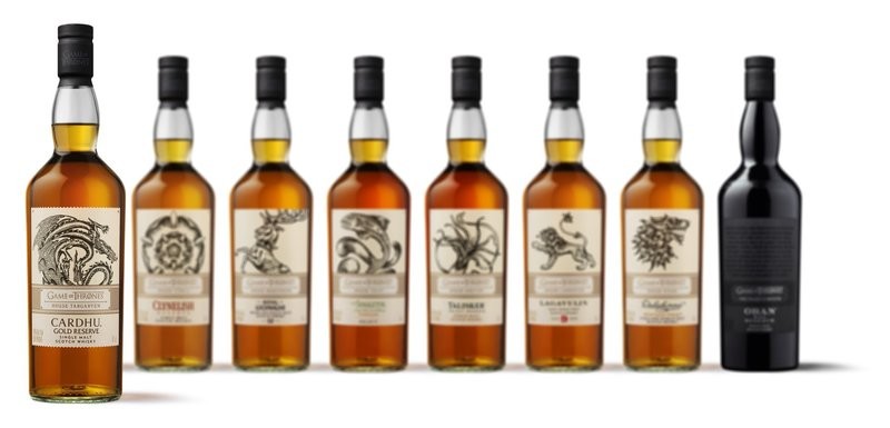 Game of Thrones - Cardhu - Gold Reserve - House Targaryen - 40% - Langere levertijd