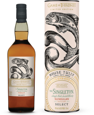 Game of Thrones - Singleton of Glendullan - Select - House Tully - 40% - Langere levertijd.