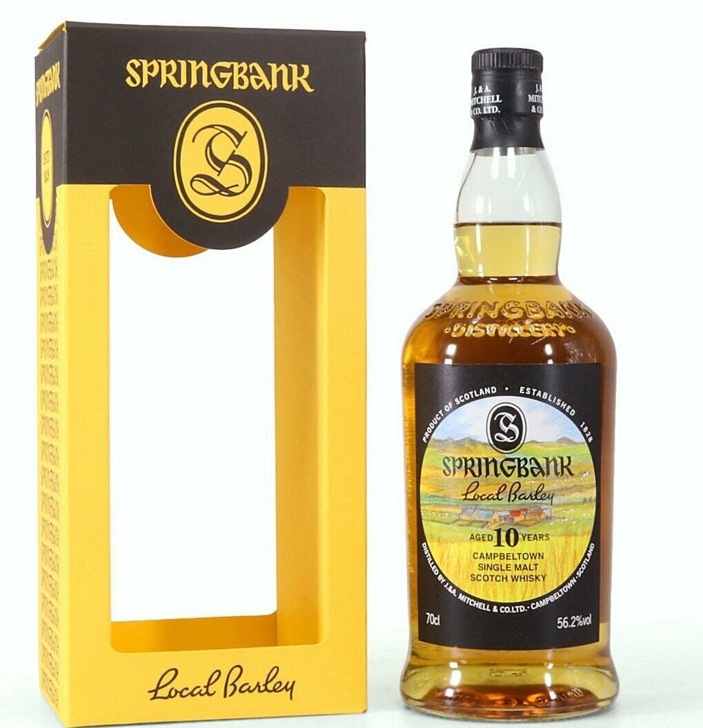 Springbank Local Barley - 2009 - 10 years - 56,2% Springbank Local Barley - 2009 - 10 years - 56,2%