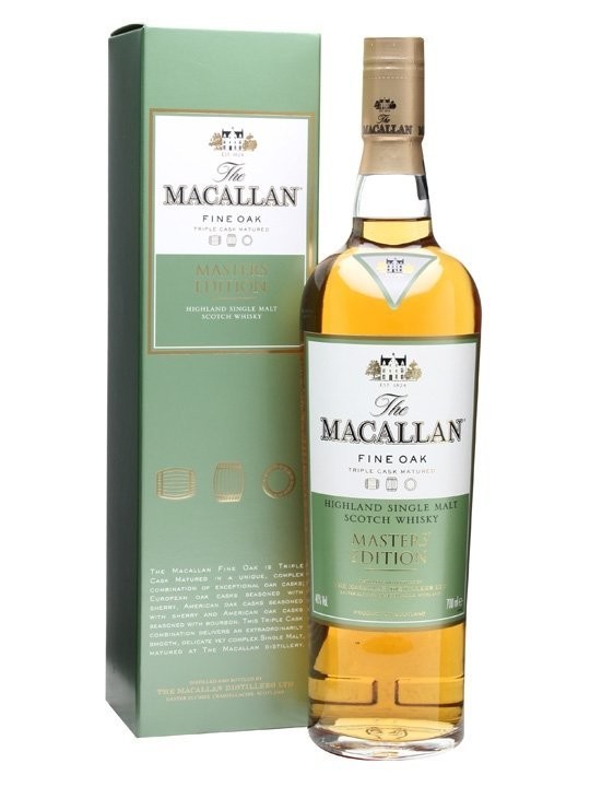 Macallan Fine Oak Masters Edition - triple cask - 40% Macallan Fine Oak Masters Edition - triple cask - 40%