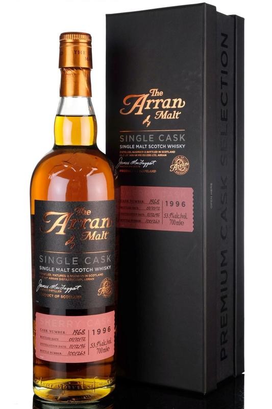 Arran Single Cask 1998 - 15 years - 54.2%