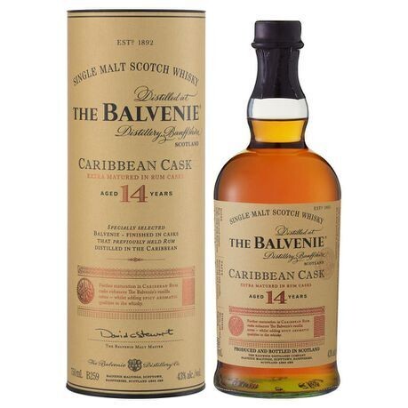 Balvenie 14 years Caribbean Single Cask - 43% Balvenie 14 years Caribbean Single Cask - 43%
