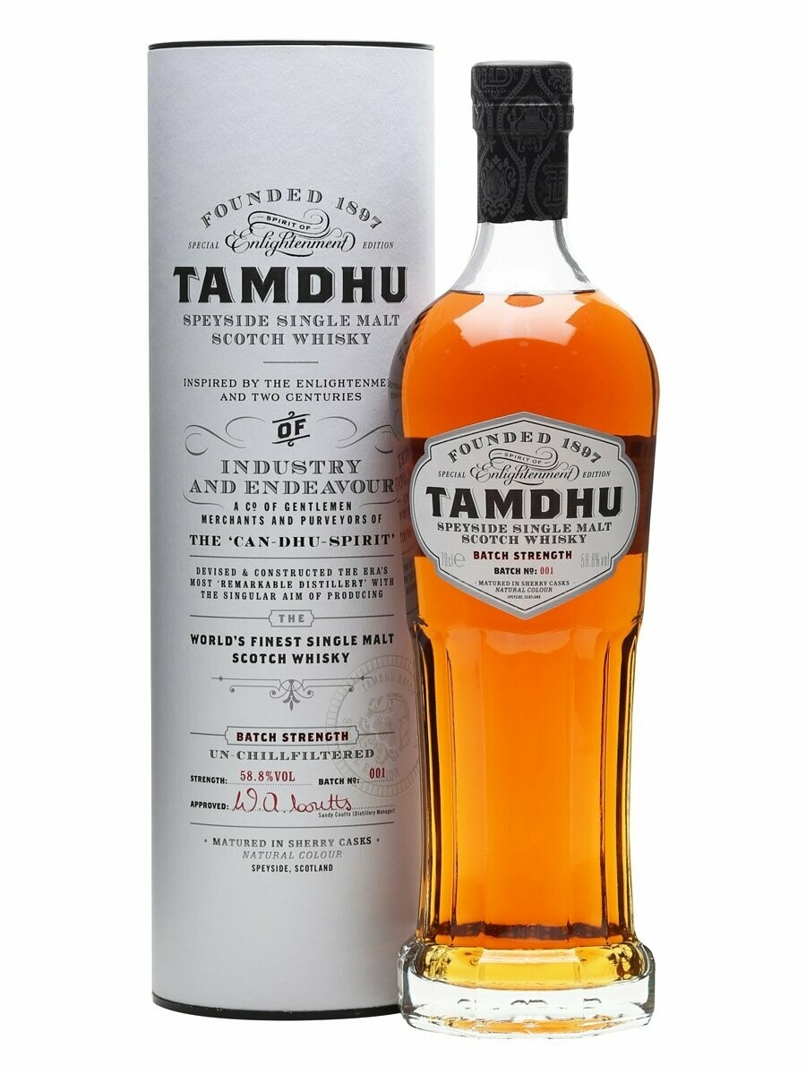 Tamdhu Cask Strenght Batch #1 - 58,3% Tamdhu Cask Strenght Batch #1 - 58,3%