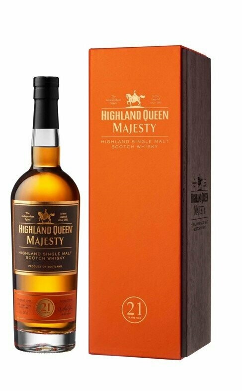 Highland Queen Single Malt - 21 years - 40% Highland Queen Single Malt - 21 years - 40%