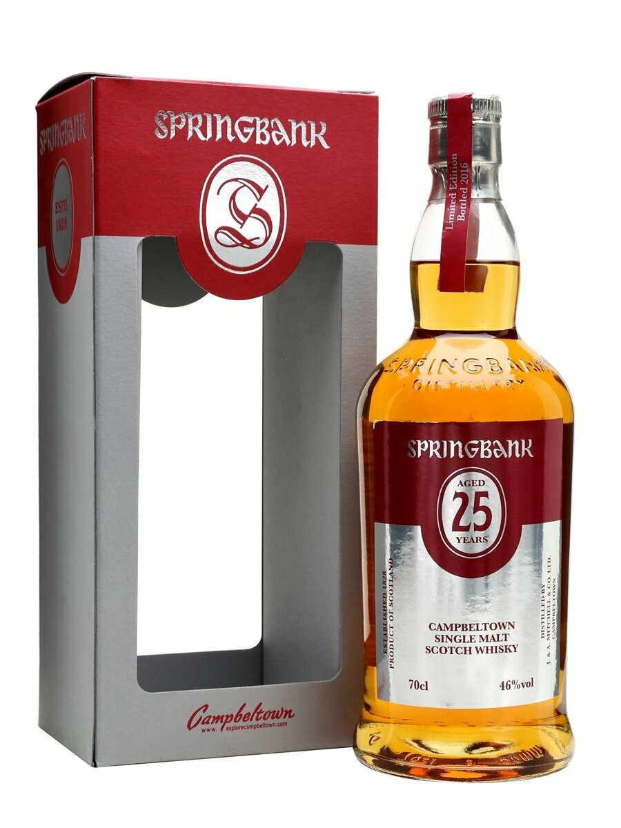 Springbank 25 years - 46% Springbank 25 years - 46%