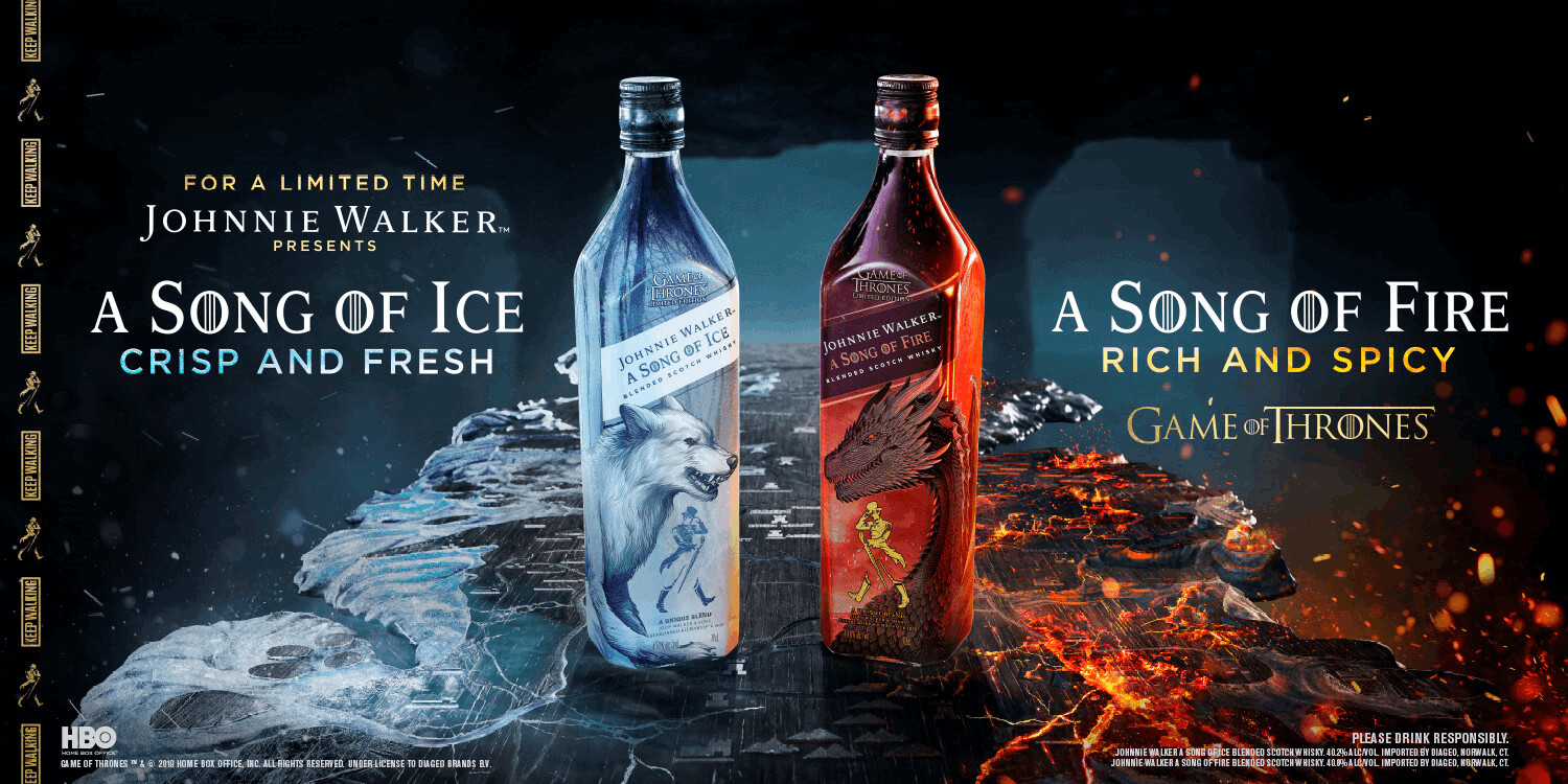 Johnny Walker - Song of Ice - Langere levertijd.