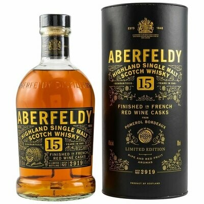 Aberfeldy 15 years - Pomerol Cask - 43%
