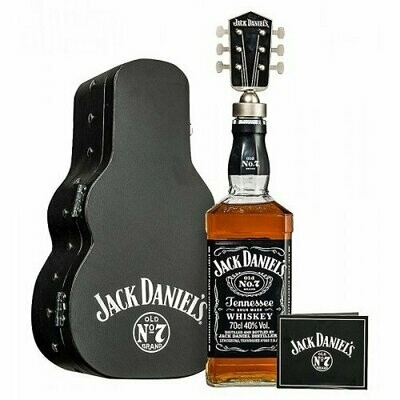 Jack Daniel's in gitaar verpakking - 40%