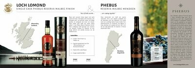 Loch Lomond Single Cask Phebus Malbec finish - 52%