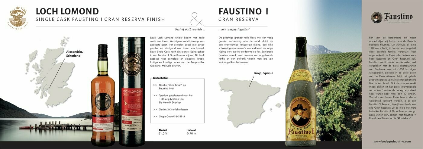 Loch Lomond Single Cask Faustino 1 - finish - 51,5%
