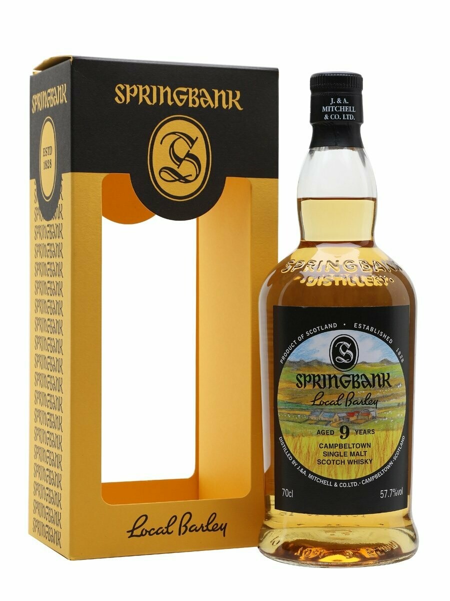 Springbank Local Barley - 2009 - 9 years - 57.7% Springbank Local Barley - 2009 - 9 years - 57.7%