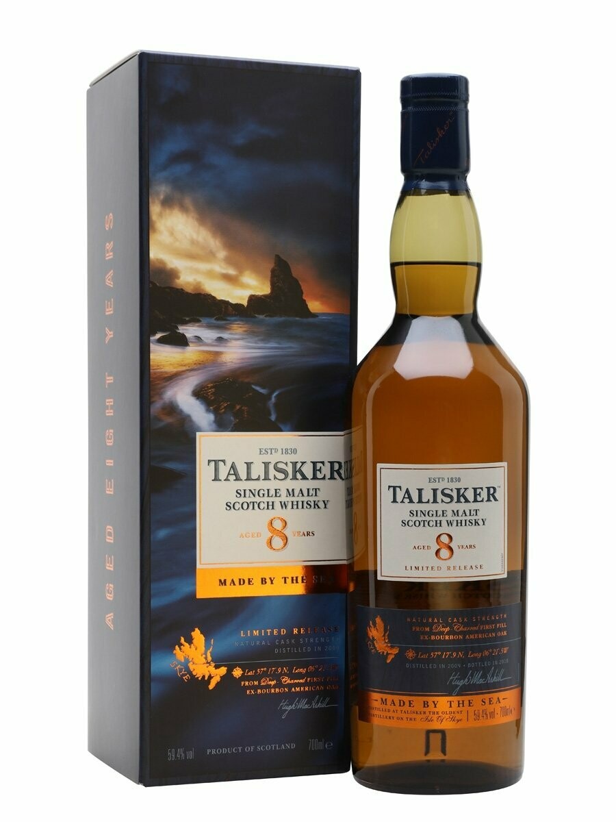 Talisker 8 - special release 2018 - 59.4% Talisker 8 - special release 2018 - 59.4%