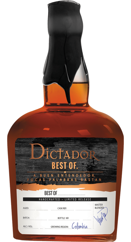 Dictador best of 1976 - 46,4% - bottle 219/302