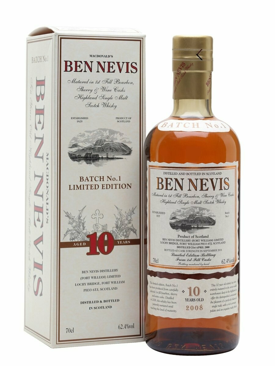 Ben Nevis 10 years - batch I - 62,4% Ben Nevis 10 years - batch I - 62,4%
