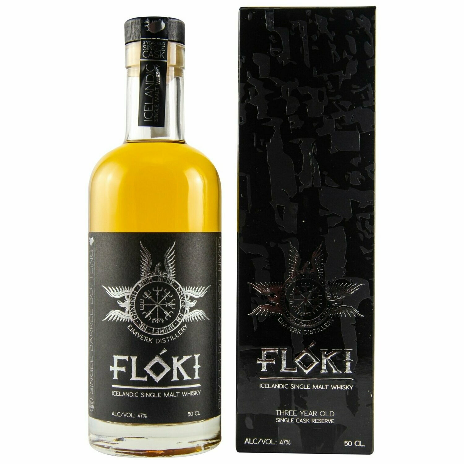 Floki Single Malt Whisky - 3 years - One barrel only - 46% Floki Single Malt Whisky - 3 years - One barrel only - 46%