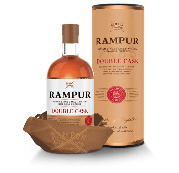 Rampur Indian Double Cask - 45% Rampur Indian Double Cask - 45%