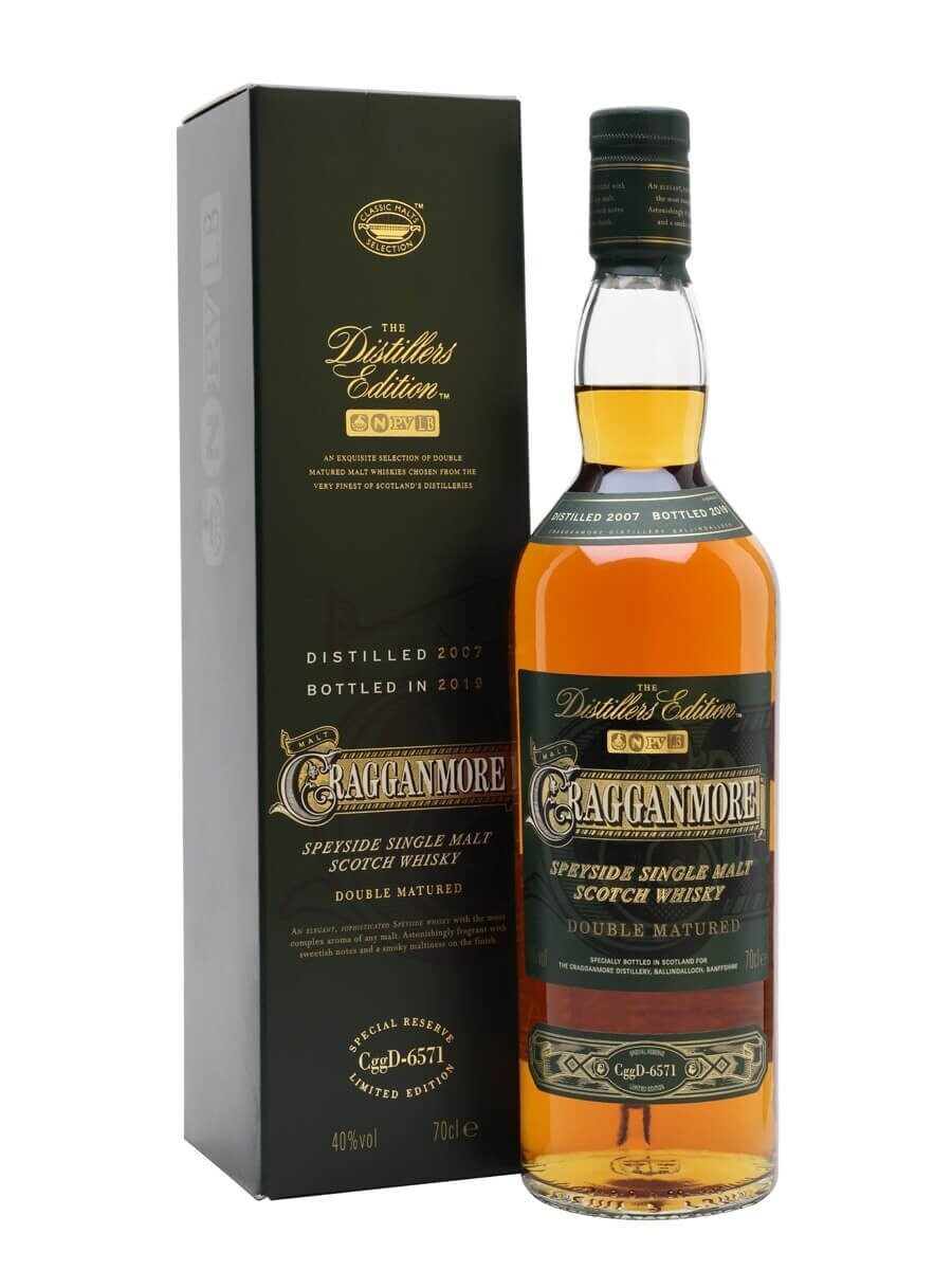 Cragganmore Distillers Edition - 2007 - 2019 - 40% Cragganmore Distillers Edition - 2007 - 2019 - 40%