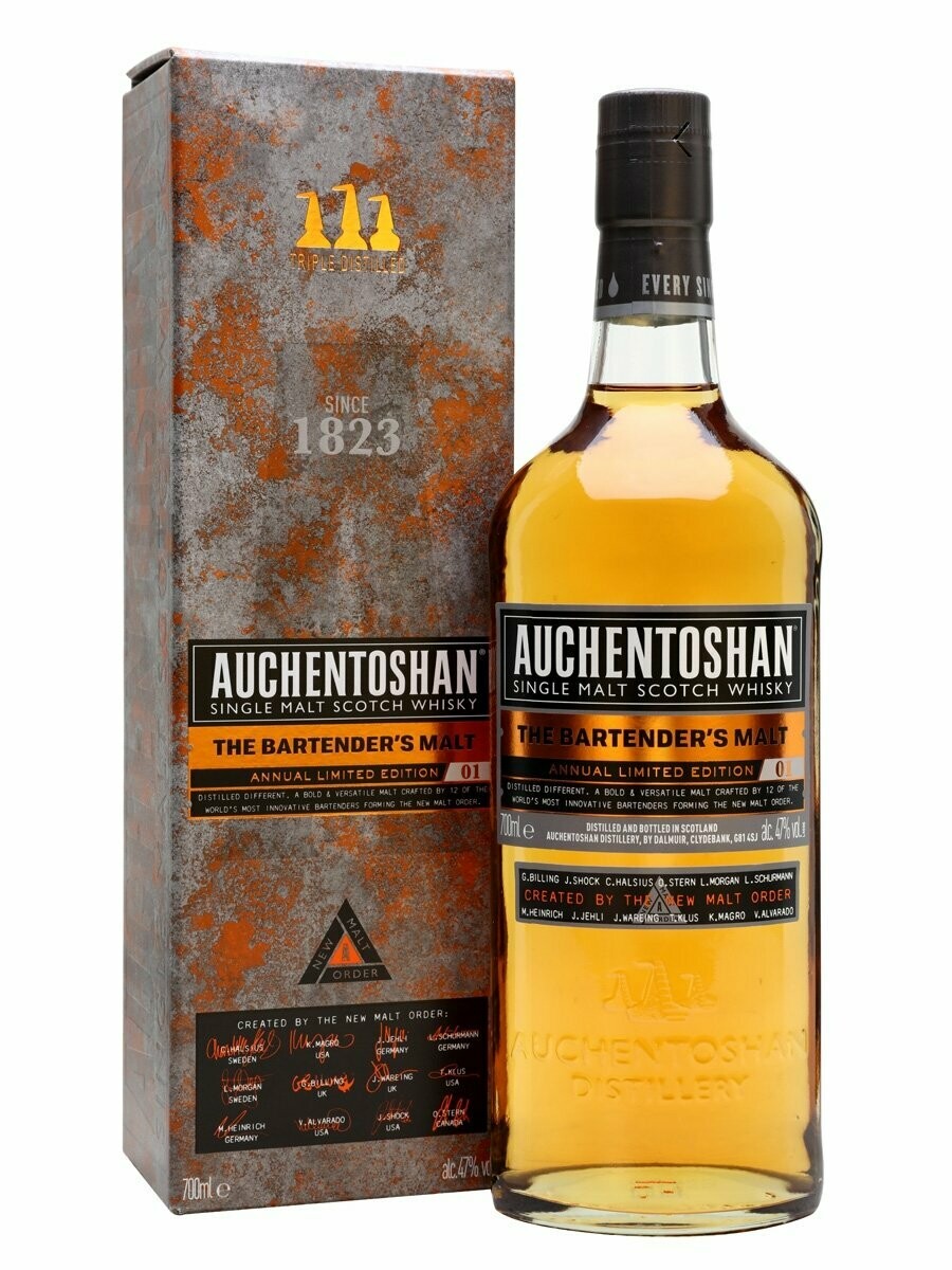 Auchentoshan Bartender Malt - first edition - 47% Auchentoshan Bartender Malt - first edition - 47%