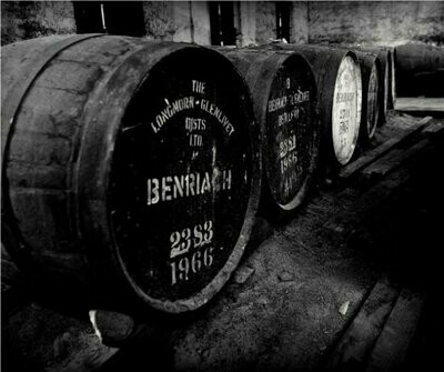 BenRiach 1975 cask # 7028 - 40y. - Sherry peated Finish - 53%