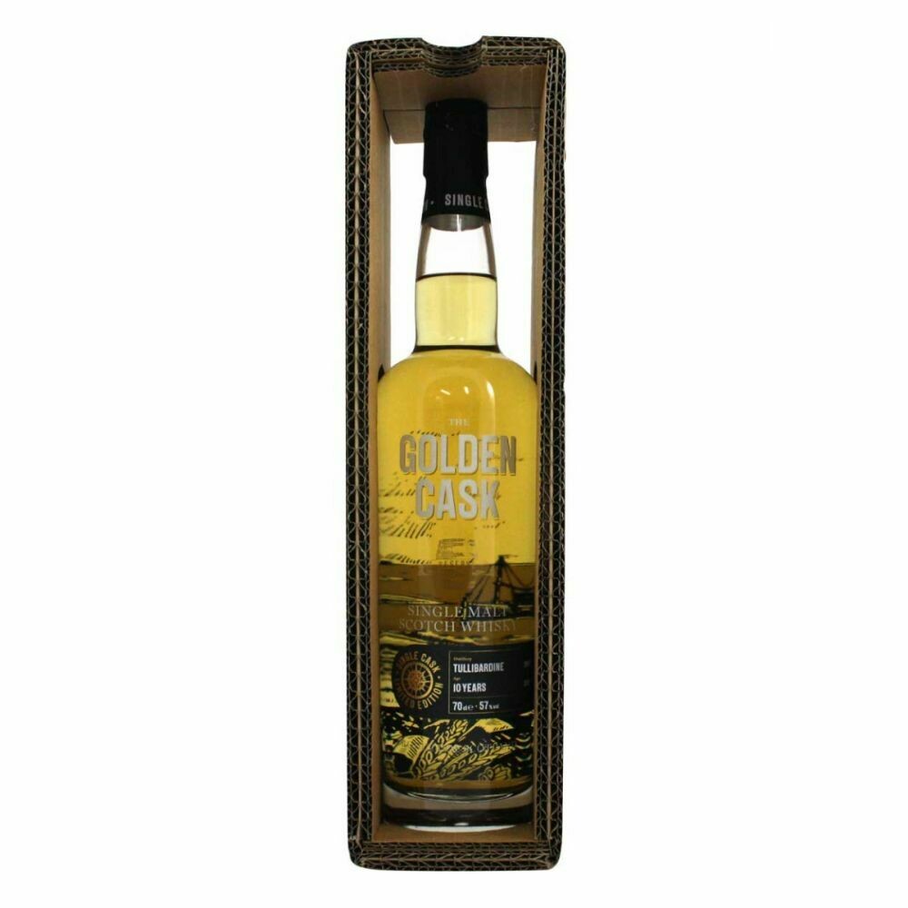 Golden Cask - Tullibardine - 10 years - 57% Golden Cask - Tullibardine - 10 years - 57%