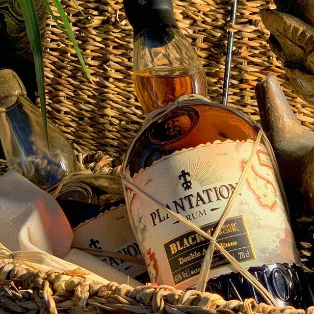 Plantation Black Cask Double Aged Rum - 40%
