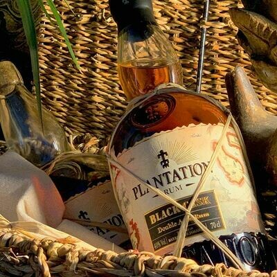 Plantation Black Cask Double Aged Rum - 40%