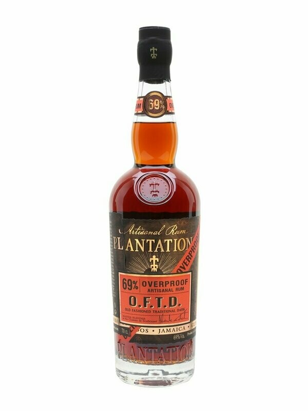 Plantation Dark - Overproof - O.F.T.D. - 69%