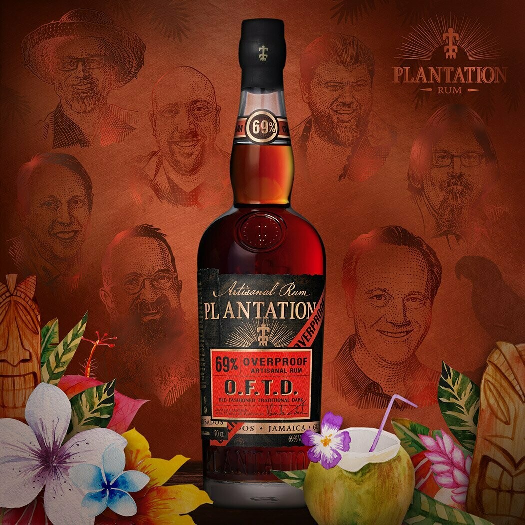 Plantation Dark - Overproof - O.F.T.D. - 69% Plantation Dark - Overproof - O.F.T.D. - 69%