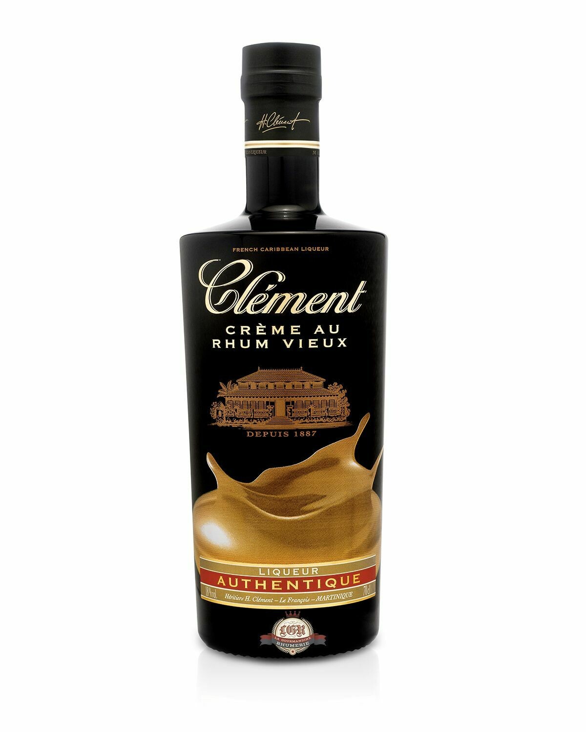 Clément Creme au Rhum Vieux likeur - 18% Clément Creme au Rhum Vieux likeur - 18%