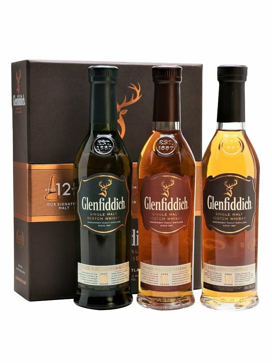 Glenfiddich Collection Set - 12 -15 -18 years Glenfiddich Collection Set - 12 -15 -18 years